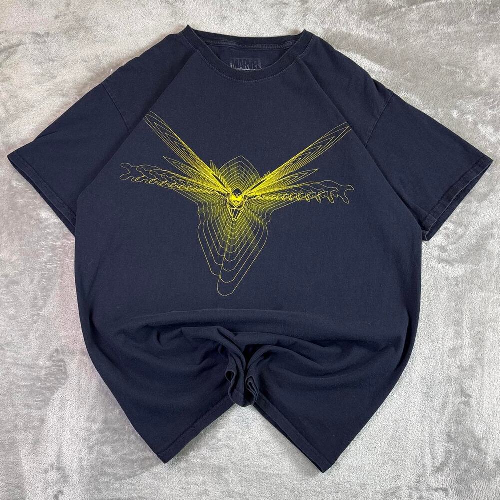 Marvel Ant Man & The Wasp Graphic T-Shirt LootCrate Black Sz Men’s Large